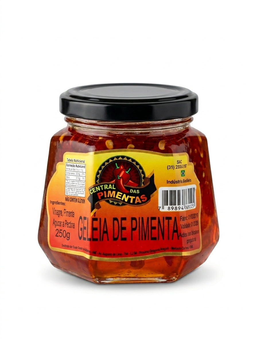 Geleia de Pimenta Tradicional 250g