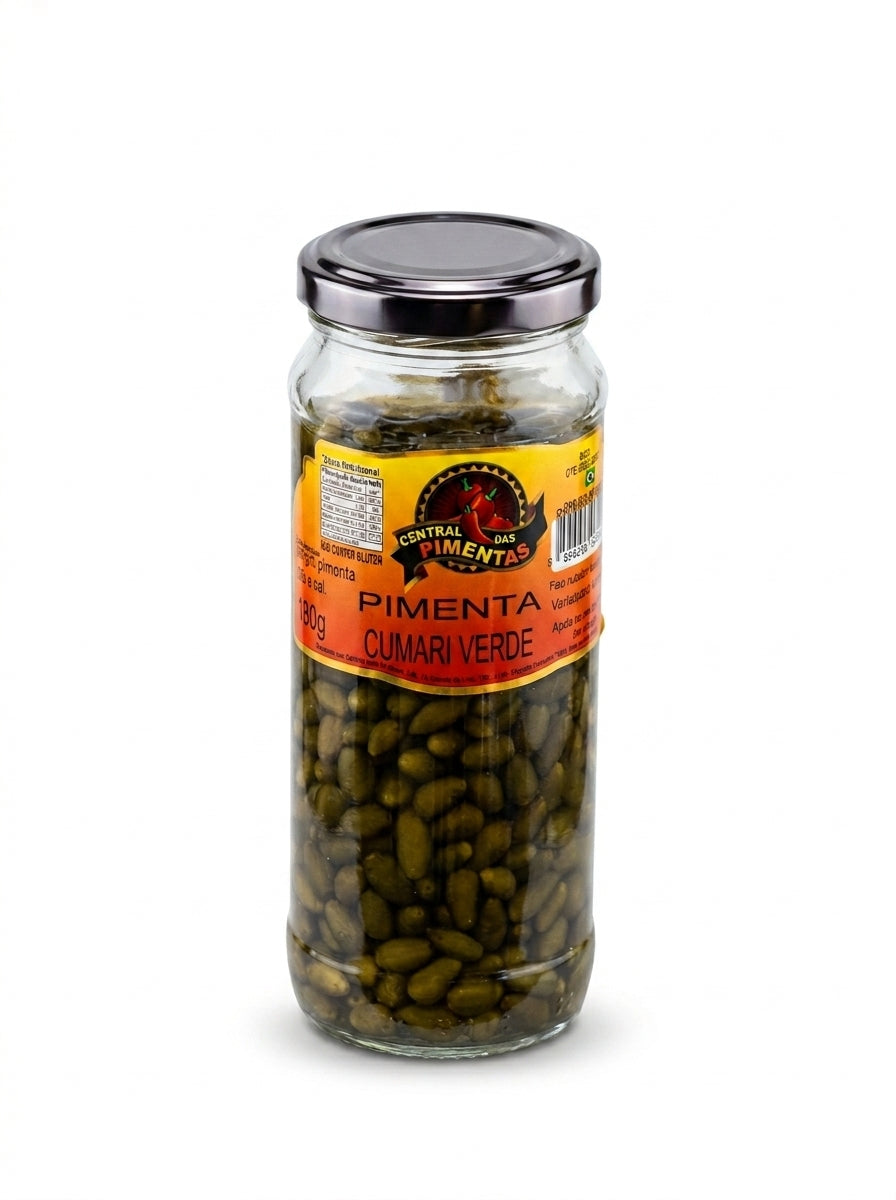 Pimenta Cumari Verde Vinagre 180G