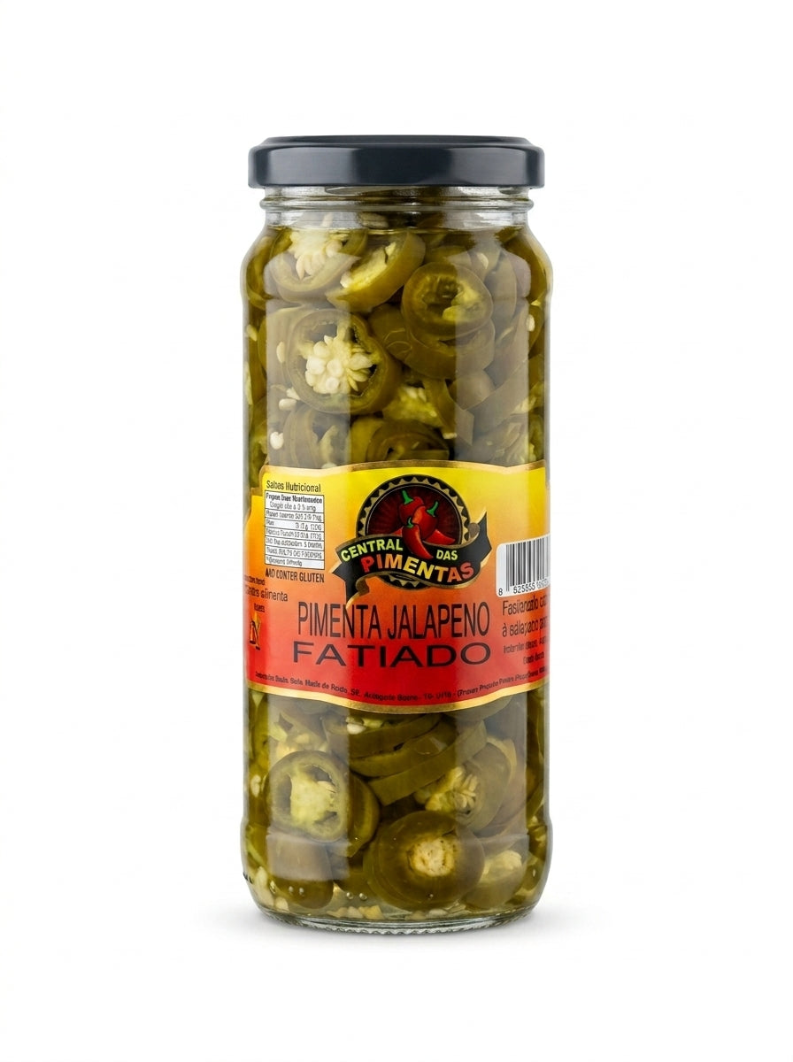 Pimenta Jalapeño Verde Fatiado 180g