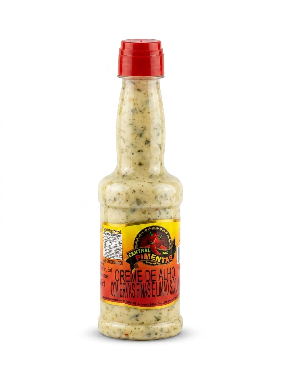 Creme de Alho com Ervas Finas e Limão Siciliano 200G