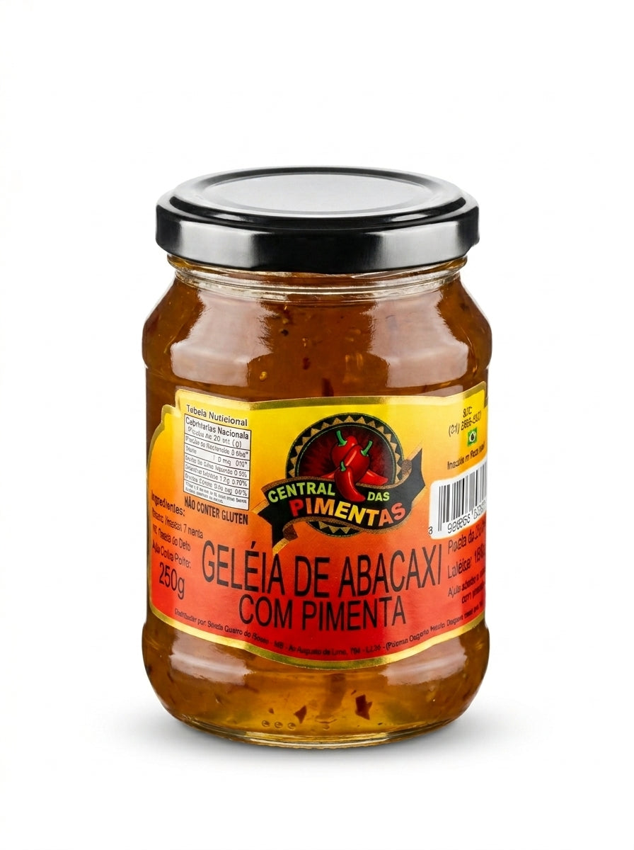 Geleia de Abacaxi com Pimenta 250g